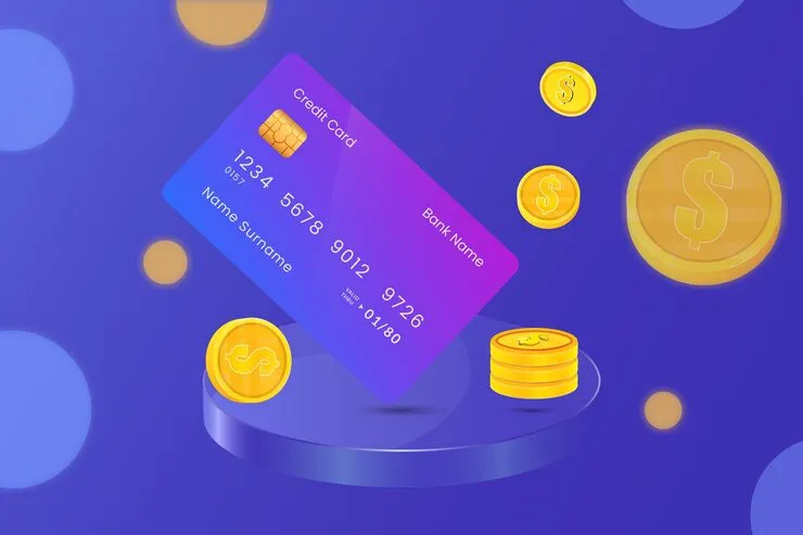 Assorted payment and crypto cards arranged on a desk